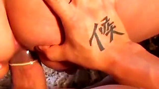 Adorable babe gets her ass rammed on the beach