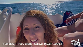 A Trip Out to Sea with Two Guys to Fuck Me on a Boat