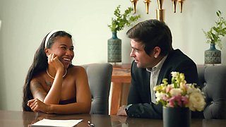 Wife Codey Steele gets raunchy with Gizelle Blanco in a steamy blowjob session