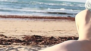 Yoga on the Naked Beach