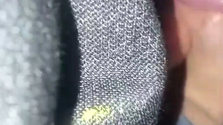 We almost got caught, jerking off in public!