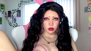 Emo Teen Becka Solo Webcam Masturbation Porn