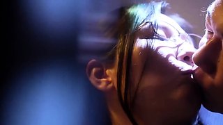 Japanese teen an himeno in black lingerie