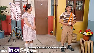 Latina MILF Marina Gold Gets Her Big Ass Anal Broken By Young Stud In Neighborhood