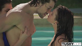 Shaved xxx with captivating Jean Val Jean and Keisha Grey from Tushy