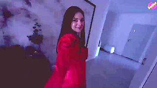 Horny MILF Neighbor Fucks Me Hard Doggy Style After Blowjob - Big Natural Tits POV