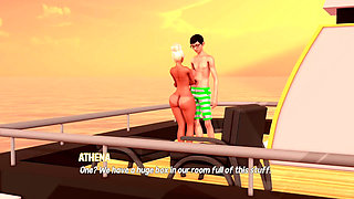 Max's Life Season 3 Cap 234 Fucking with a Blonde MILF of Big Tits