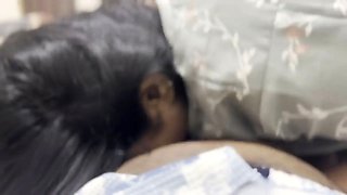 Indian Step Sister Teases Step Brother\u2019s Lund Masturbation to All Night Chudai