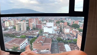 Face Fucked - Petite Latina in the Loop with Extreme Blowjob in POV