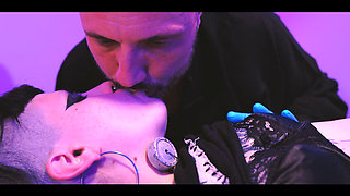 Tattoo Threesome - Threesomes Between a Tattoo Artist and a Young Couple