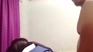 hot 18 year old step daughter suck step daddies cock  in uniform  and bend over for doggystyle