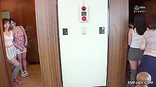 Nerdy Japanese Guy Cums In Tall Japanese Models Mouth