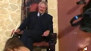 Humiliating foursome chaining