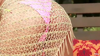 Charming bimbo breathtaking solo clip