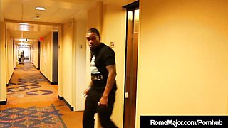 Doggystyle sex with classy Rome Major and Marilyn Moore from Rome Major