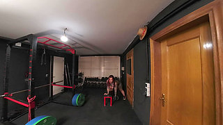 She Fucked Her Personal Trainer in the Gym