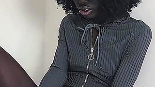 My Sudanese Friend with Her Dildo