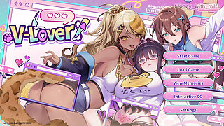 Game with Her Clitoris on the Bus // Vlover Game All Scenes