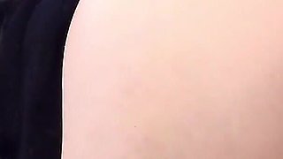 Round Ass Japanese Teen in Black Stockings at First Time Casting Sex with Deep Cum Inside Pussy