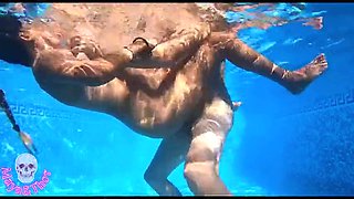 IN THE POOL AND INSIDE MY PUSSY A TASTY CREAMPIE