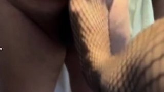 Foot fetish Handjob POV