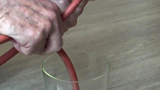 Rinse your nose with the home helper's piss!