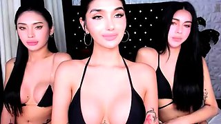 Amateur Asian Japanese Teen Gang Facial