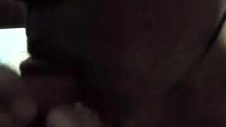 Asian College Girl Sucks and Facializes White Cock