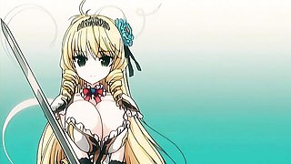 Dame's big tits smut