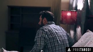 Whitney Wright shocked as she finds out her crazy hookup's girlfriend secret - rough doggystyle & sloppy deepthroat with Tommy Pistol