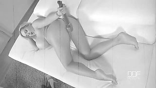 Big Jugs Set Free - A -Taking Busty Babe's Masturbation