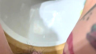 Pissing in the Toilet
