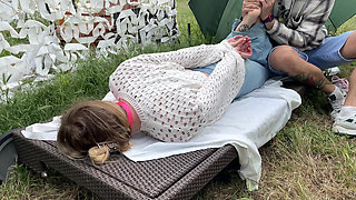 Blondie Captured: Mouth Gagged and Tickled