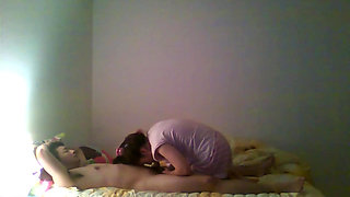 Submissive Chinese Slut Sucks My Dick and Swallows My Cum