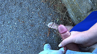 City Tour Gone Wild - Risky Handjob, Blowjob and Doggy - Almost Caught!