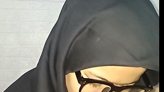 Hijab Girl with a Sports Teacher