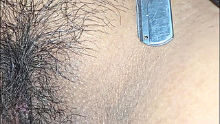 Sister-in-law gets her hairy vagina shaved and then puts cock in her