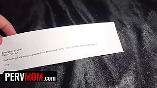 Step mummy jeny b lets step son pound her ass if he keeps her muddy hidden from her husband - pervmom