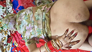 Hot Maid Creampie by Guest in a Bedroom Hindi Audio Sex Video