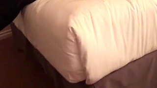 Flat Chastity Cuck! Blowjob Kisses Give Him His First Taste