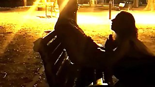 baisée comme une pute dans un parc