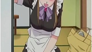 Anime Maid Masturbates To Thoughts Of Her Boss