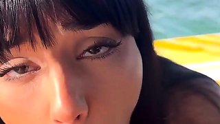 Hannah Jo Gives A Sloppy Blowjob On The Boat Onlyfans Video