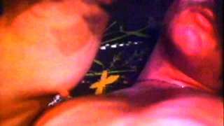 Sensual brunette and hardcore blonde threesome