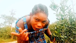 Close-up, smirking, food