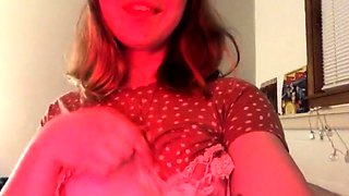 Cumbrain Tits Flashing With Close Up