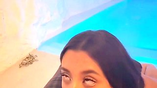 Sariixo POV Pool Sex Tape