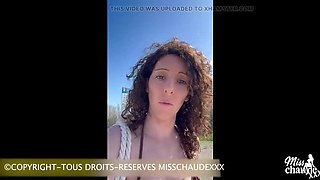Misschaudexxx Big Tits French Amateur Fucking on Nude Beach HD