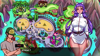 Amazing hentai nymphs in a 3D porn game by Naughtygameplays