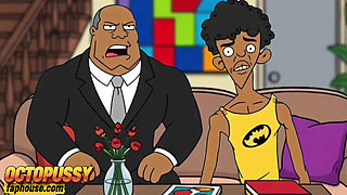 Sex-hungry Stepmom Joins Her Stepson in the Shower. Cartoon
